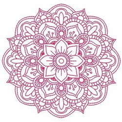 Diseño Para Bordado Mandala 5