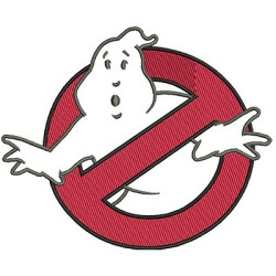 Embroidery Design Ghostbuster 15 Cm