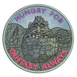 Diseño Para Bordado Hungry