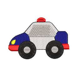 COCHE DE POLICÍA 8 CM