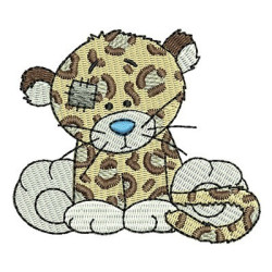 Embroidery Design Jaguar Baby