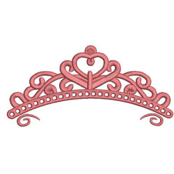 Embroidery Design Crown Sophia 18 Cm