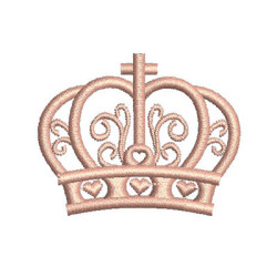 Diseño Para Bordado Princesa Corona 2