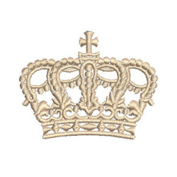 Embroidery Design Princess Crown 3
