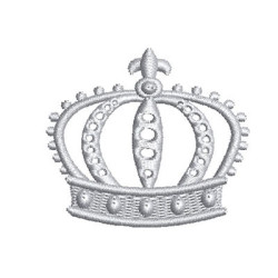 Embroidery Design Princess Crown 4