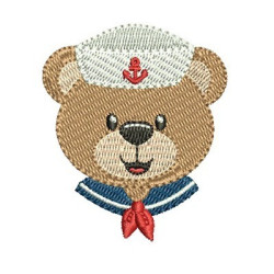 Embroidery Design Sailor Bear 7