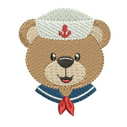 Embroidery Design Sailor Bear 8