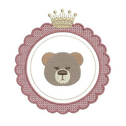 FEMALE BEAR CROSS POINT FRAME