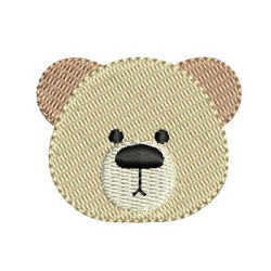 Matriz De Bordado Urso 4 Cm