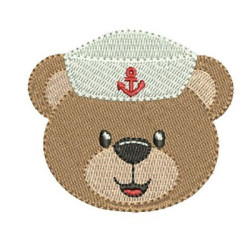 Embroidery Design Bear Sailor 9