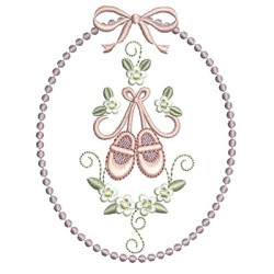 Diseño Para Bordado Marco Ballet 1