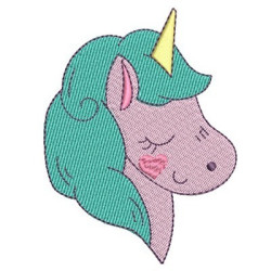 Diseño Para Bordado Unicorno 2