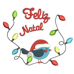 Diseño Para Bordado Feliz Navidad 1 Pt
