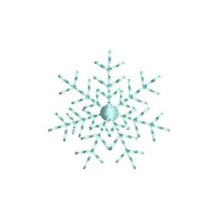 Embroidery Design Snowflake 4