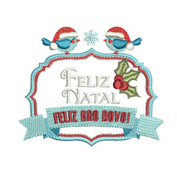 Diseño Para Bordado Marci Feliz Navidad 3 Pt