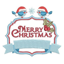 Diseño Para Bordado Marco De La Navidad 4 En