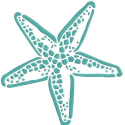 Matriz De Bordado Estrela Do Mar 3