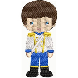 Embroidery Design Prince Cute 4
