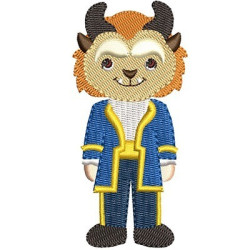 Embroidery Design Personage Cute 1