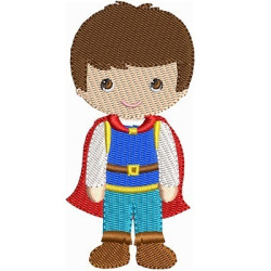 Embroidery Design Prince Cute 8