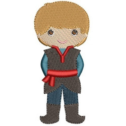 Embroidery Design Prince Cute 6