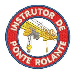 Matriz De Bordado Instrutor De Ponte Rolante