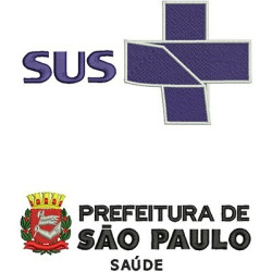Embroidery Design Sus E Prefeitura De São Paulo Grande