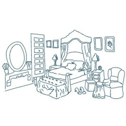 Embroidery Design Girls Dormitory