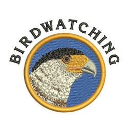 Matriz De Bordado Observador De Pássaros Birdwatching