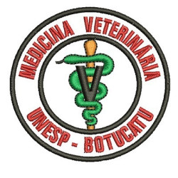 Embroidery Design Veterinary Medicine Unesp Botucatu