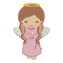 Embroidery Design Angel Girl 3