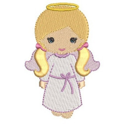 Embroidery Design Angel Girl 11