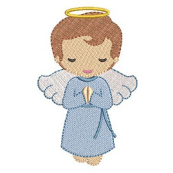 Embroidery Design Angel Boy 4