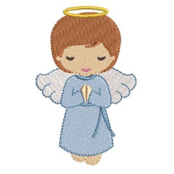 Embroidery Design Angel Boy 6