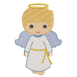 Embroidery Design Angel Boy 10