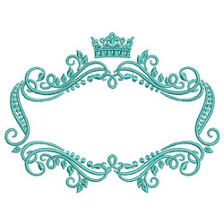 Diseño Para Bordado Provençal Marco 161