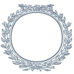 Diseño Para Bordado Marco Toile De Jouy 2
