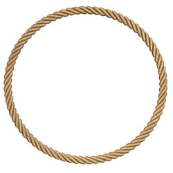 Embroidery Design Rope Frame 2