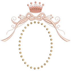 Embroidery Design Frame Balls With Tie 3