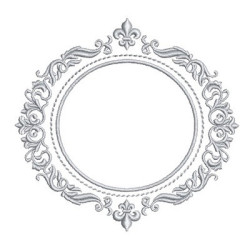 Embroidery Design Frame Provence 184