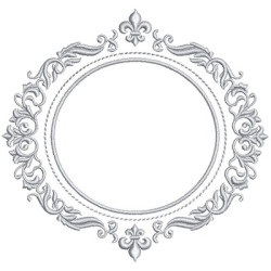 Embroidery Design Frame Provence 185