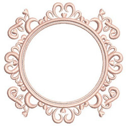 Embroidery Design Frame Provence 187