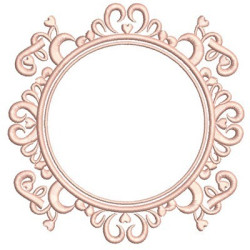 Embroidery Design Frame Provence 188