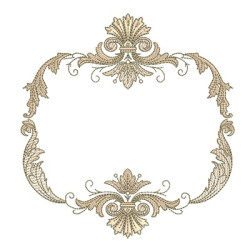 Embroidery Design Frame Provence 192