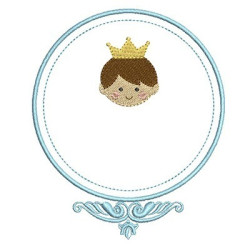 Embroidery Design Frame Prince