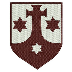 Matriz De Bordado Escudo Ordem Das Carmelitas