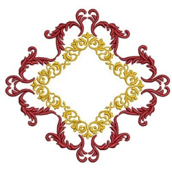 Embroidery Design Frame With Space 6 Cm