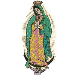 Matriz De Bordado Virgem De Guadalupe 12 Cm