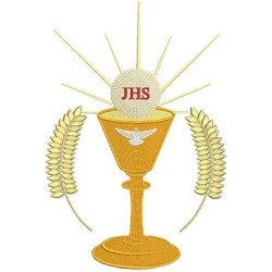 Embroidery Design Chalice Jhs 30x20