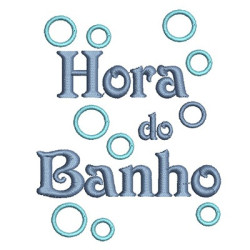 Embroidery Design Bath Time Pt
